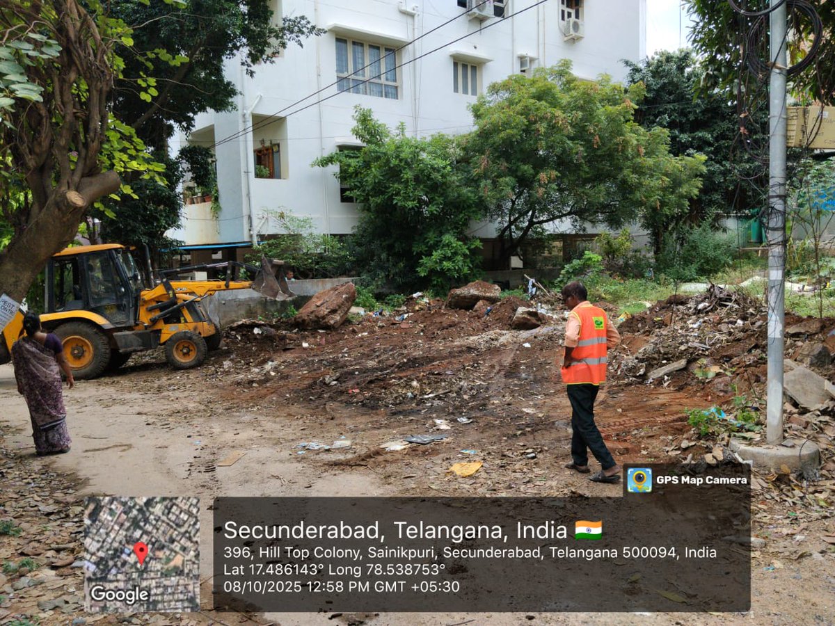 amoh_c28's tweet photo. @giveitashort @GHMCOnline Good evening sir sanitation team attended the complaint and we will ensure to be conducted house to house awareness  program. https://t.co/VkE1Ihwzmj