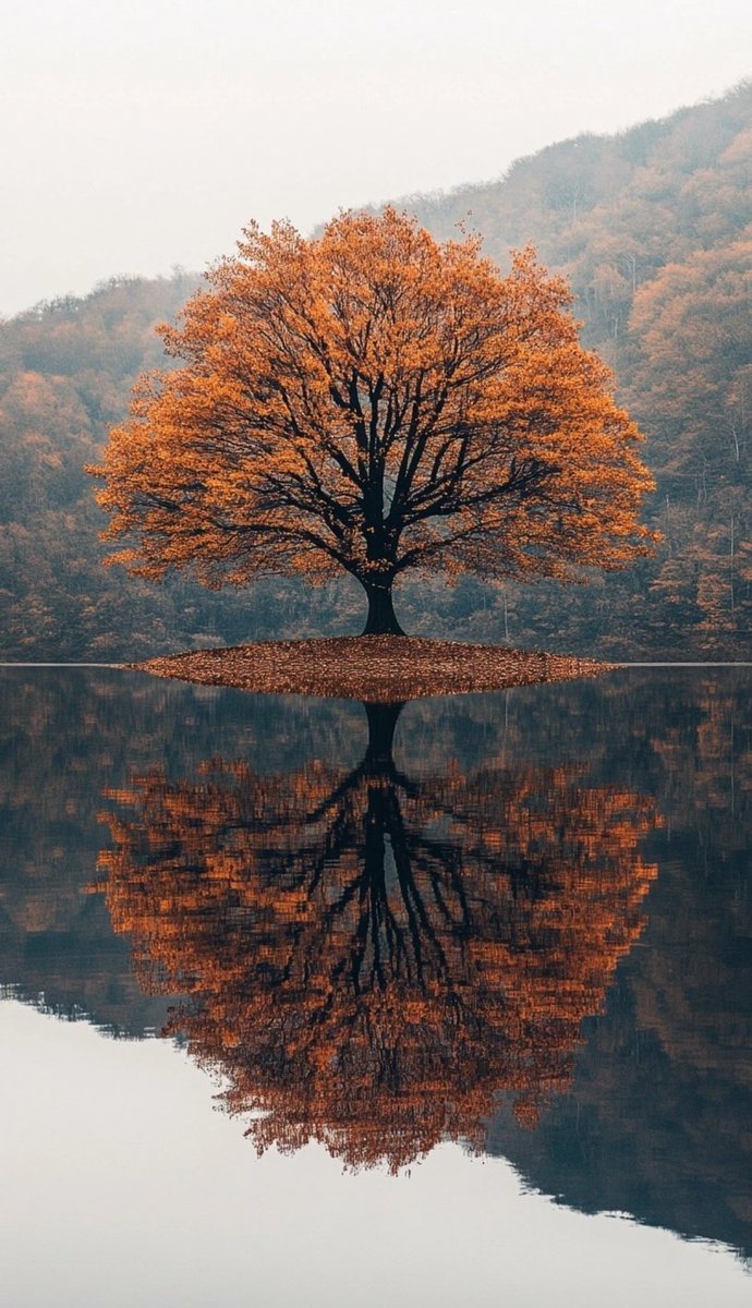 Miep51082958's tweet photo. #Reflectons #AutumnBeauty🍂
#SolitairTree https://t.co/mLTcTTtiCw