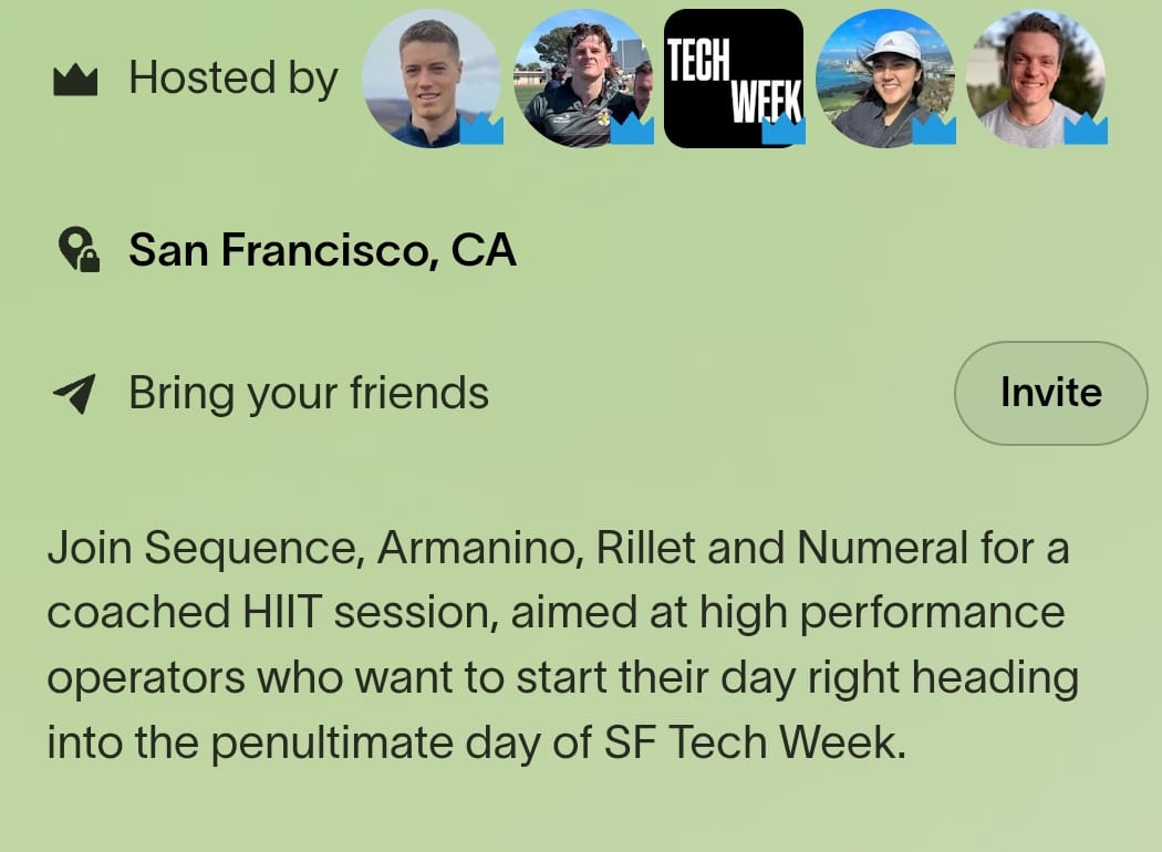 tincho_for_ever's tweet image. Meetups del futuro #techweek