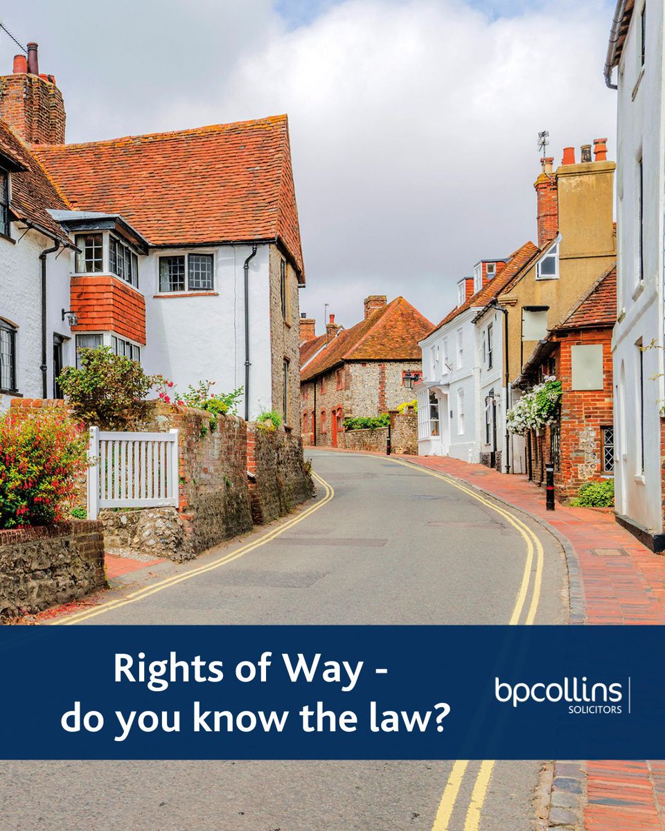 In property law, most properties are burdened with obligations not to do something, known as covenants, or enjoy rights to do something on other land for the benefit of the property, known as easements. Our property team explores this in more detail: bpcollins.co.uk/rights-of-way-…