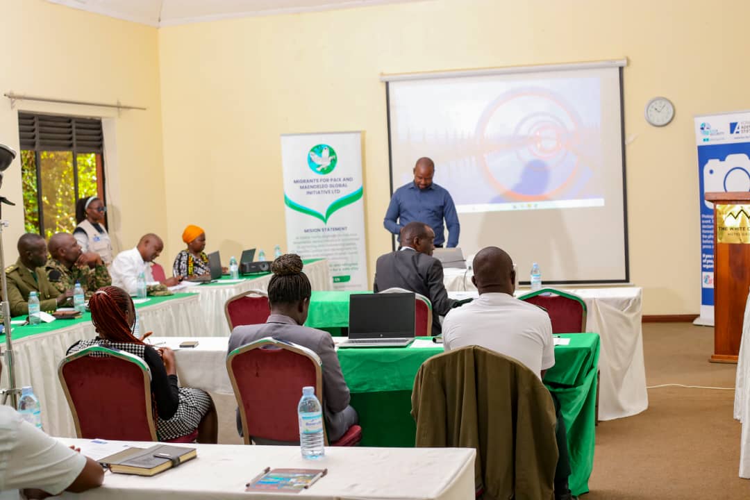 KasUganda's tweet photo. The sessions explored drivers of insecurity, community perspectives, and practical ways to strengthen law enforcement coordination, improve migration governance, and boost socio-economic resilience for youth and women in Uganda’s border areas. https://t.co/9M2V6NZhYG