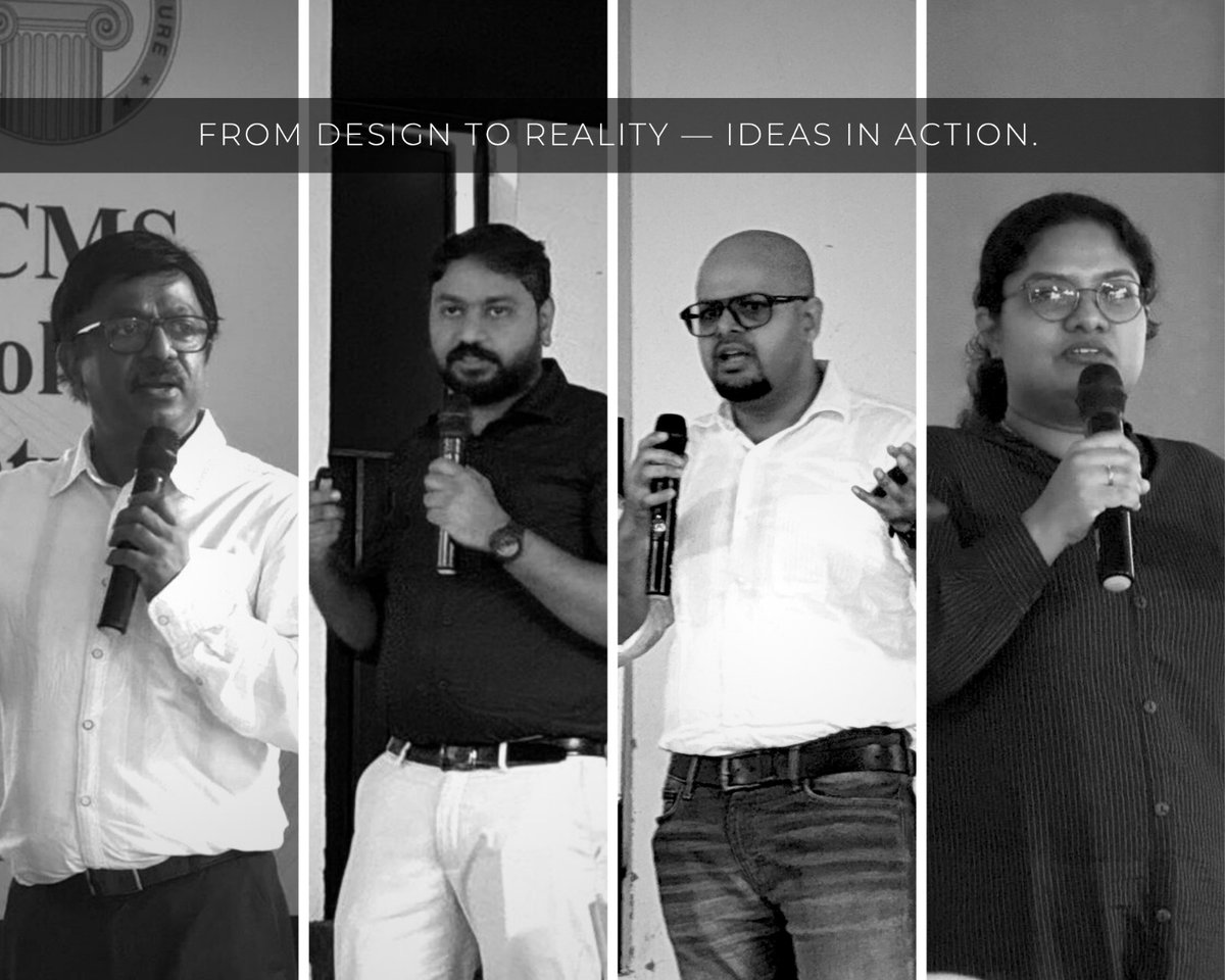 usphereofficial's tweet image. An inspiring day at SCMS School of Architecture (SSA)!
U-SPHERE’s experts had an amazing time interacting with the bright young minds of the 3rd-year architecture students during an Interactive Session on Steel Structures.
#FutureArchitects #SteelStructures #FutureOfConstruction