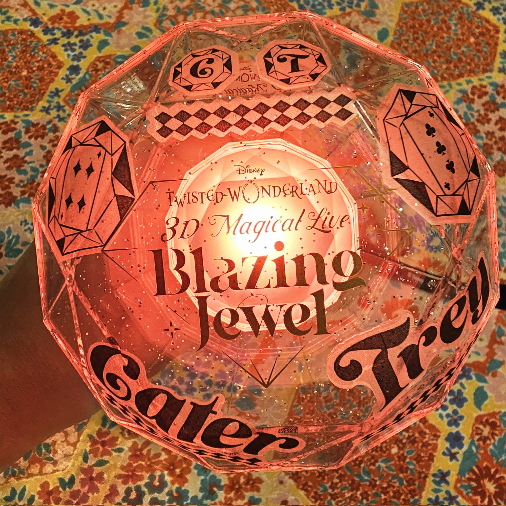 レオナ　リングライト　ツイステ　ライブ　ブレイジングジュエル レオナ リングライト ツイステ ライブ ブレイジングジュエル