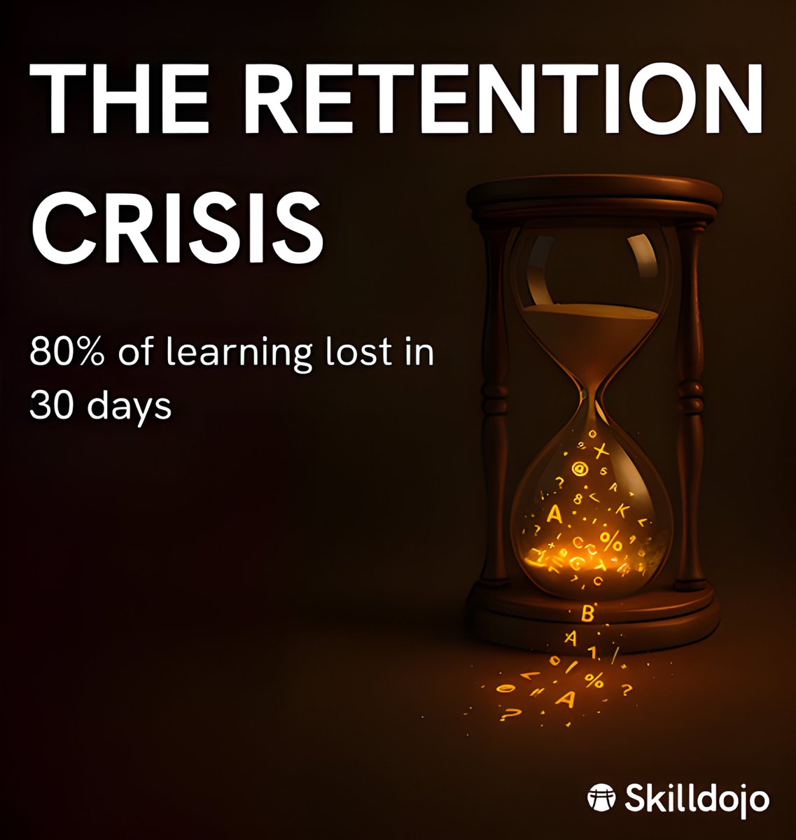 iamSkilldojo's tweet photo. 👉 80% of training is forgotten in 30 days.
👉 Budgets wasted. Leaders frustrated. Teams unready.
👉 Awareness ≠ retention. Retention ≠ mastery.
👉 Mastery comes from doing, from reps that stick.
👉 Skilldojo fixes the retention crisis with real roleplays 
+ instant feedback. https://t.co/aulfioLPrU