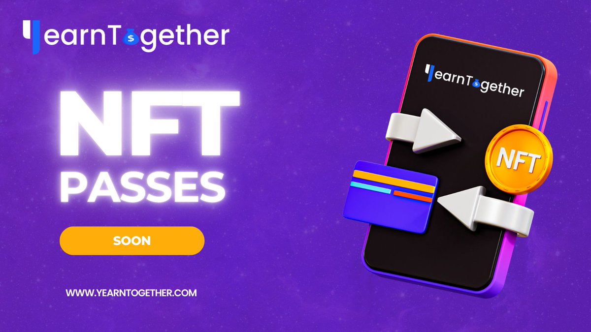 yearn_together's tweet photo. 🚀 YearnNFTs are coming soon!
Get ready to unlock priority access and extra perks across the YearnTogether platform. 🎮💎
Your NFT isn’t just art — it’s your power-up in the ecosystem!

#YearnNFT #YearnTogether #DeFi #NFTUtility https://t.co/EXHdoADZSx