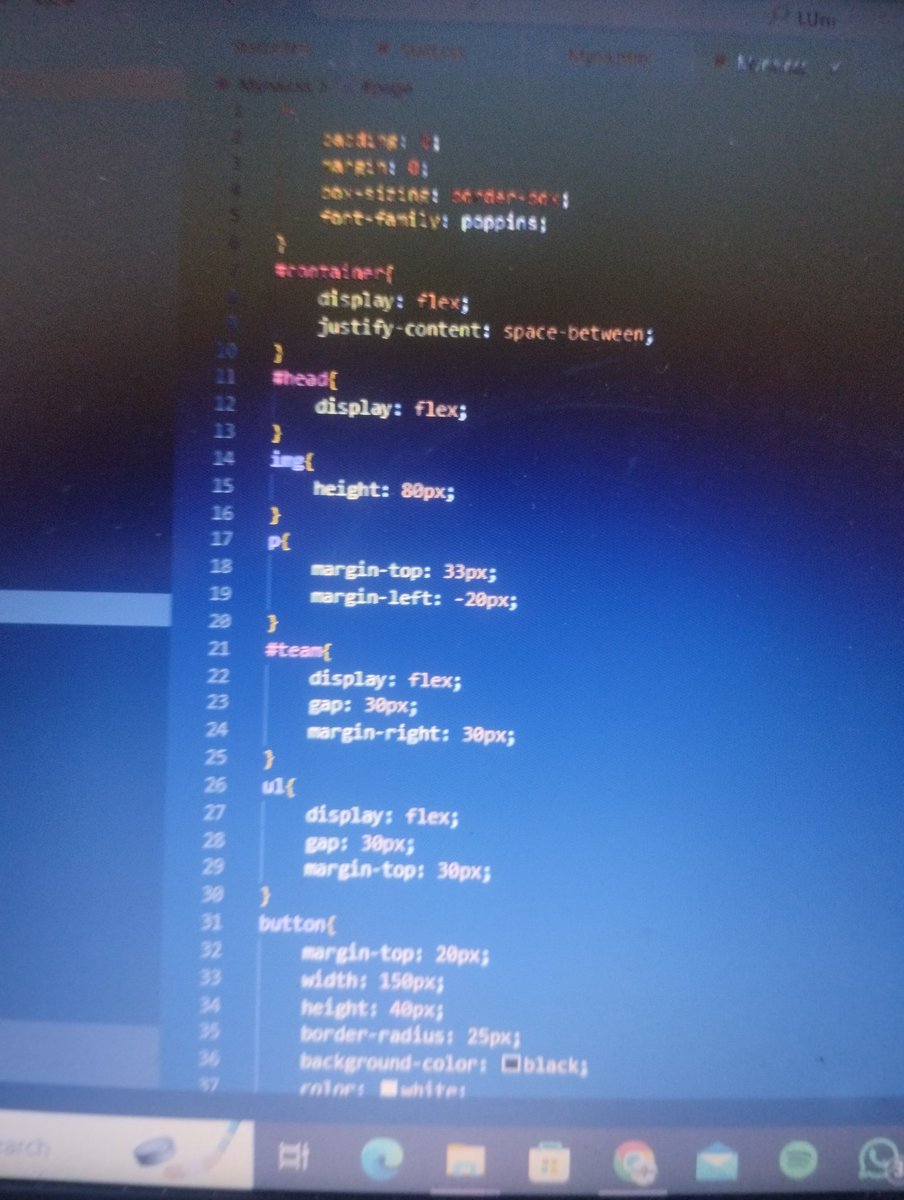 Adetoyese_10's tweet image. Reacted the UI/UX design to Code
It&apos;s also responsive
Just few touches reaming 
#uiuxdesign #Ui #UXDesign #Ux #figma #VSCO #Vscode #Coding 
@Crownzdesigns @Jenidesigner @JayDwivedi_ @folaoftech @webdesignerng @jojoisatechbaby