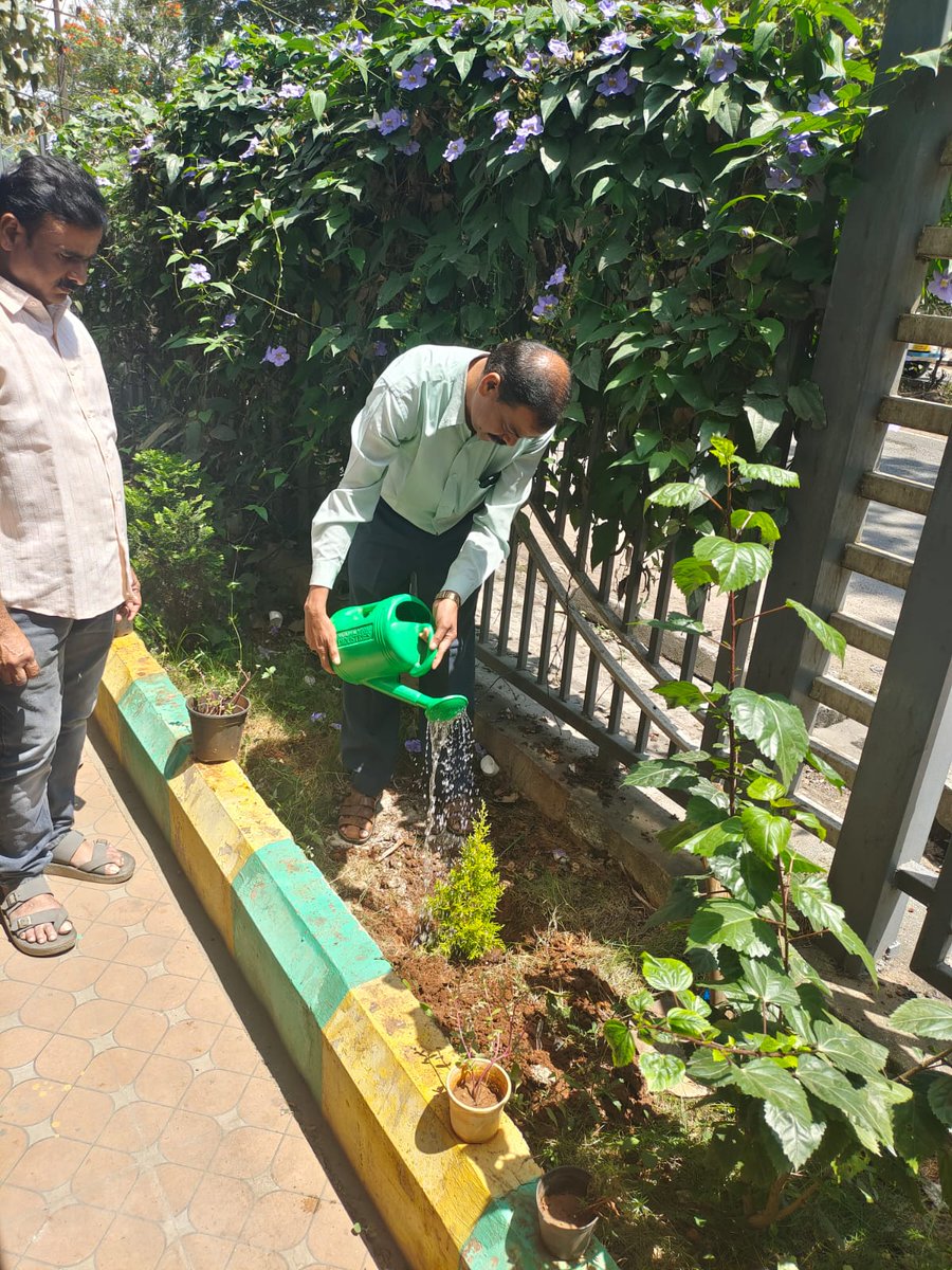 Ek Ped Maa Ke Naam- Plantation Drive conducted at Food Corporation of India, Divisional Office, Shimoga under Rashtriya Poshan Maah.
#PoshanMaah2025 
<a href="/FCI_India/">Food Corporation of India</a> <a href="/FciKarnataka/">FCI_Karnataka</a> <a href="/fcisouthzone_pr/">FCI ZO South</a>