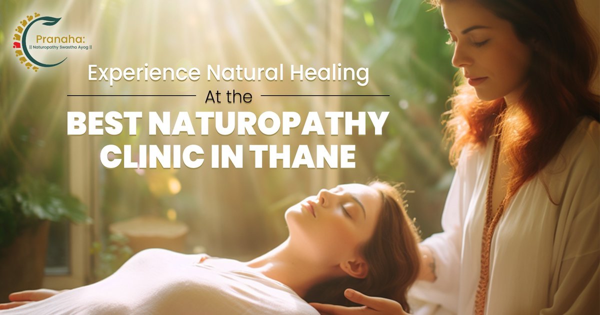 Pranaha_NSA's tweet photo. Experience Natural Healing at the Best Naturopathy Clinic in Thane

Read Here 

https://t.co/sVxPJWCHbD

#NaturopathyClinicInThane #NaturopathyTreatmentInThane #HolisticHealing #NaturalHealing #DrugFreeTreatment #WellnessJourney #PainManagement https://t.co/6i0lZvihfn