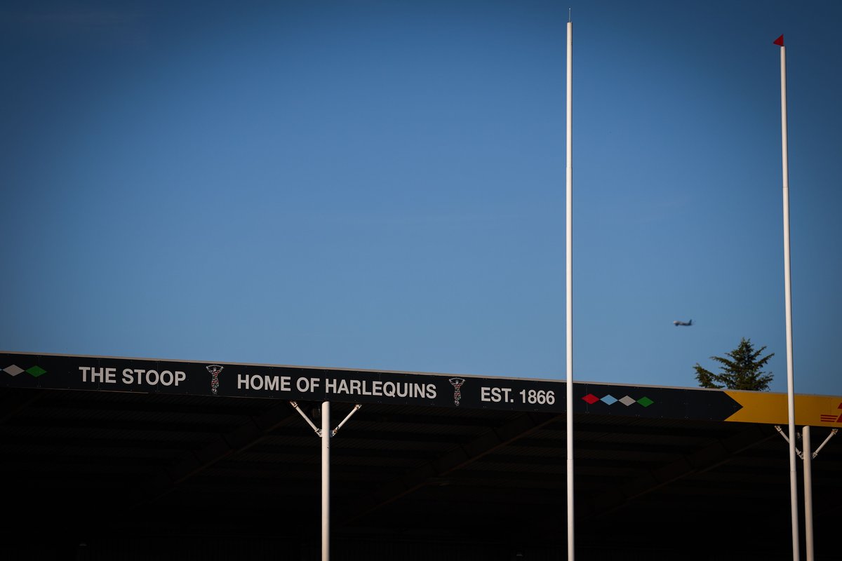 Harlequins's tweet image. Make sure you plan your journey to The Stoop in advance tomorrow as there are rail works taking place this weekend 👷 

#COYQ | #HARvSAR