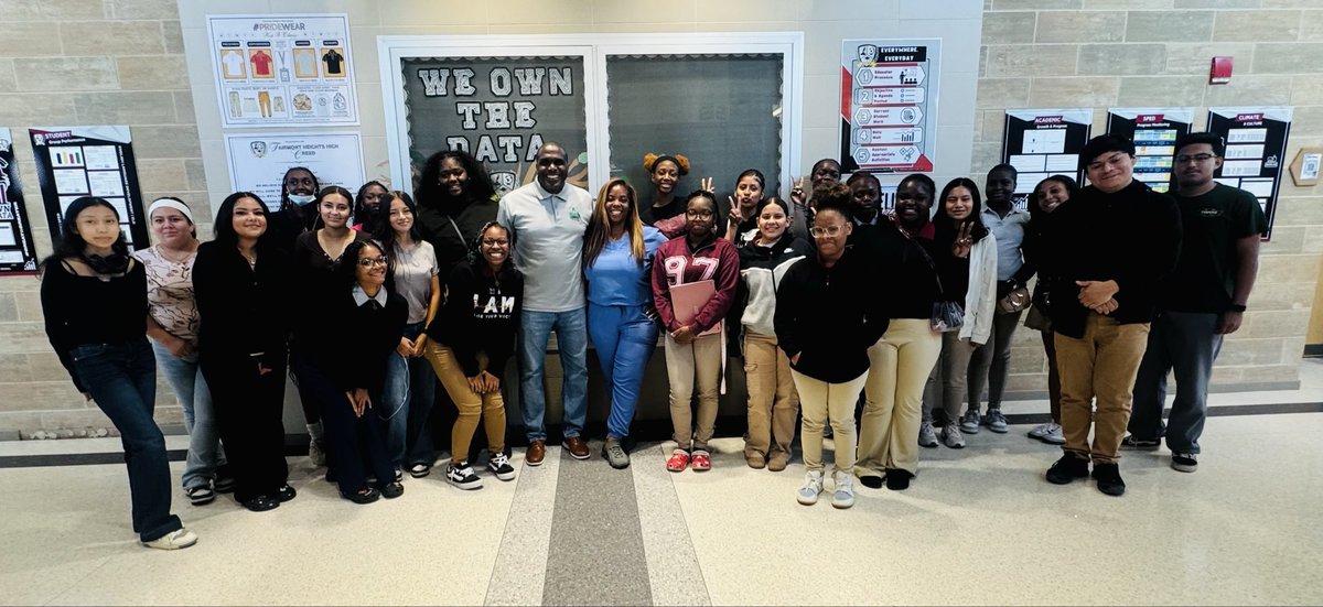 _JacobsLadder's tweet image. Super excited to kick off our Trade Career Academy at Fairmont Heights High School with our Nursing Program!

Carpentry, Electrical, and HVAC are on deck next!

Empowering youth with hands-on skills and real career pathways is what Jacob’s Ladder is all about!