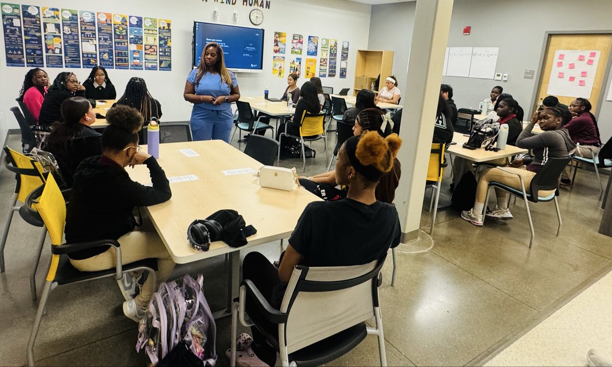 _JacobsLadder's tweet image. Super excited to kick off our Trade Career Academy at Fairmont Heights High School with our Nursing Program!

Carpentry, Electrical, and HVAC are on deck next!

Empowering youth with hands-on skills and real career pathways is what Jacob’s Ladder is all about!