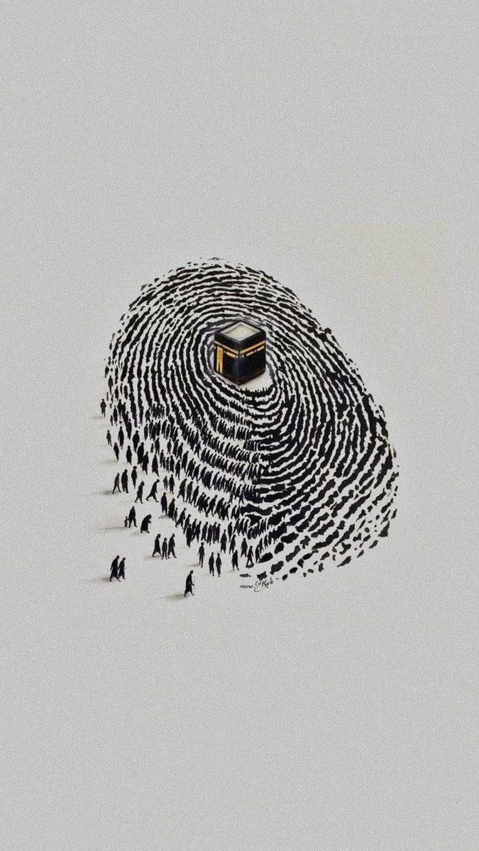 “Her parmak izinde bir yön, her kalpte bir niyet vardır; Müslümanın kimliği, Kâbe’ye yönelmiş kalbinde gizlidir.”