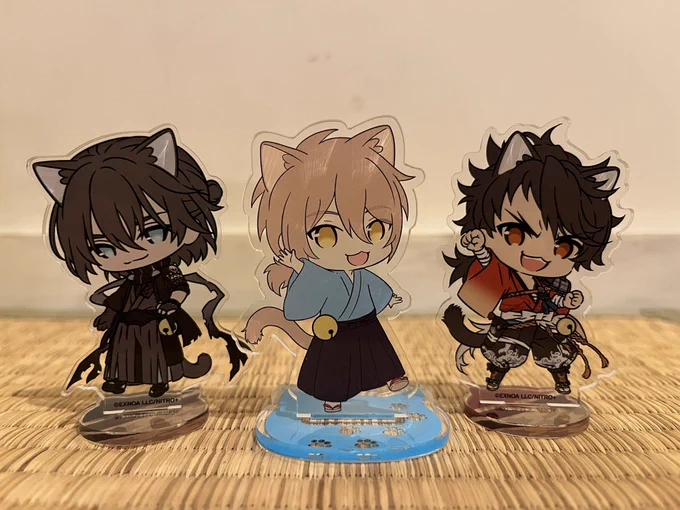 人生初のオリジナル審神者のアクスタができたぞぉぉぉおおおーーー!!!!!!!(((o(*゜▽゜*)o))) うちの本丸の主の かわいいいいいいーーーッッッッ!!!!!!!!