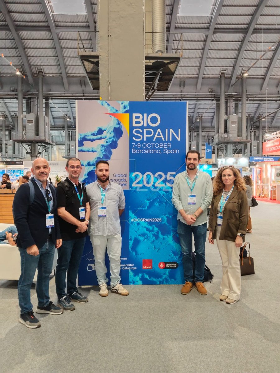 FundecytPCTEX's tweet image. Estamos en @BIOSPAIN_AseBio 2025 para promocionar el Polo Ibérico Transfronterizo en Biotecnología - @interregeurope - #IberoBio.

Asistimos con una representación extremeña, como @CTAEX_CIT y la biotecnológica @Ingulados, al principal evento de la industria biotecnológica en…