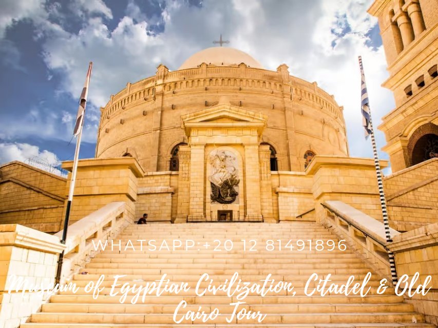 TourGreat149204's tweet photo. Museum of Egyptian Civilization, Citadel &amp; Old Cairo Tour.
Explore the famous historical landmarks of Cairo. Learn about and discover the glory of Ancient Egyptian civilization.
WhatsApp:+20 12 81491896
Email:info@tourgreat0.com https://t.co/zKpmmRyzTH
