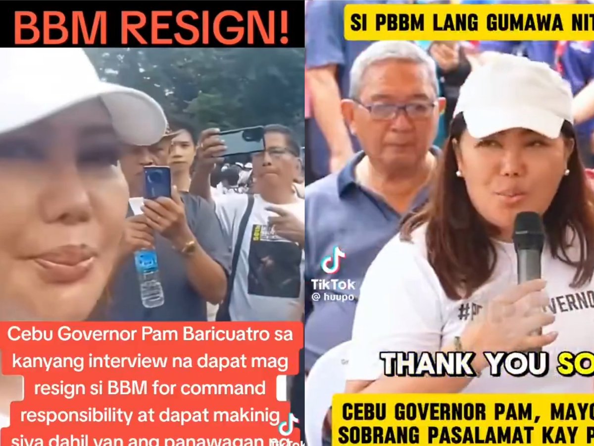 napakabait talaga ni pbbm sa mga nag wawalanghiya sa kanya. ni minsan hindi niya pinolitika ang sakuna. hindi niya iniisip ang kulay. 

sept. 22 cebu lgu called for marcos resignation. 

before &amp; after earthquake.