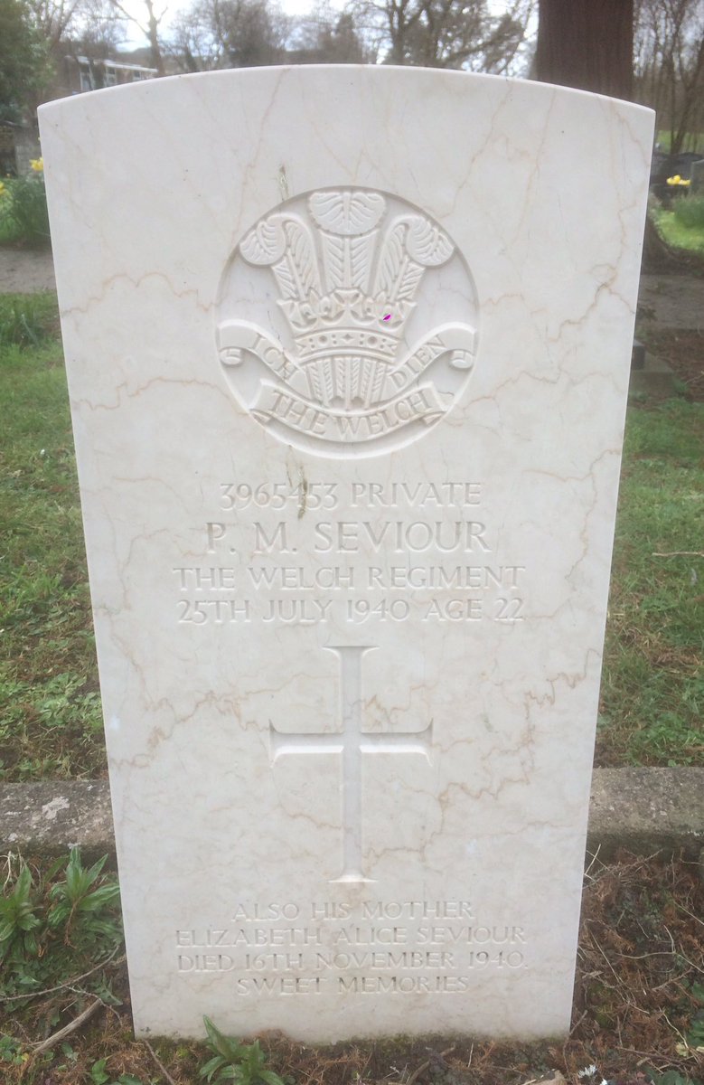 albymarch_alan's tweet image. Cowbridge Cemetery @CWGC #Cymru
P.M.Seviour #WelchRegiment 
D.M.John #RN #HMSDrake