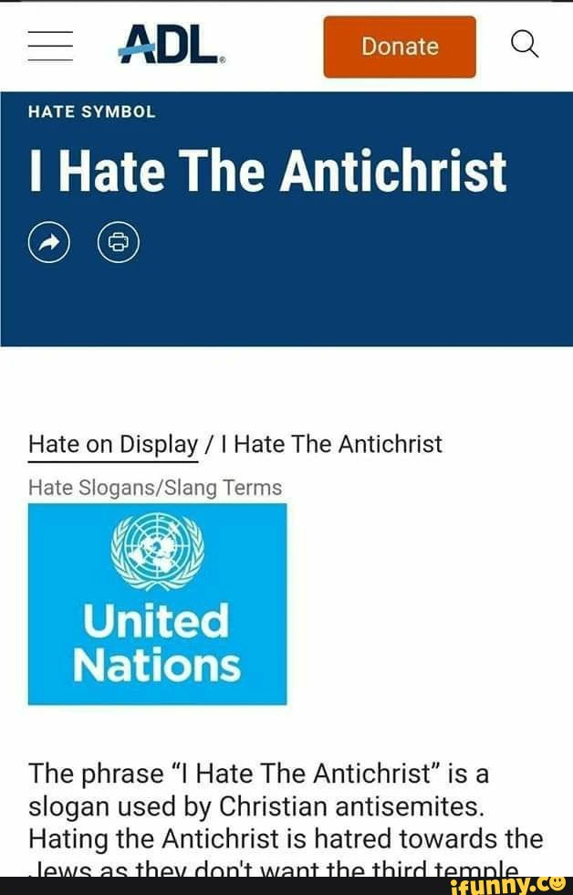 SixMillionNerds's tweet photo. This is considered hate by the jewish ADL because the "Messiah" the jew awaits is the Antichrist

And they know it

There is no such thing as "judeo-Christian" https://t.co/HlQzoKWuiq