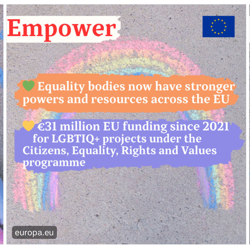 AthenaForumEU's tweet image. The EU boasts of having spent €31 million in recent years on LGBTIQ+ projects. None of them stand up for sex-based rights or for LGB. We rely entirely on your donations. Will you help us stand up against this machinery? Please consider donating here: athena-forum.eu/donate