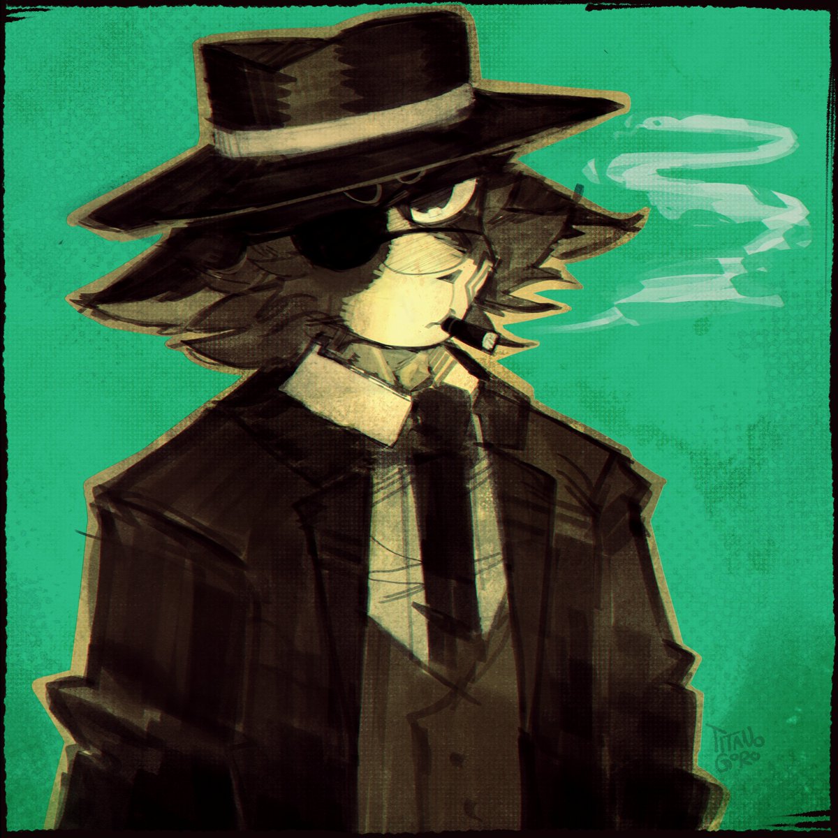 titanogoro's tweet image. just one more thing...