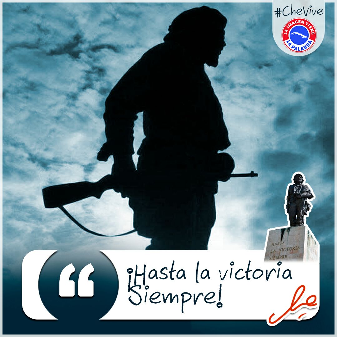 El 9 de octubre de 1967, su cuerpo se hizo tierra en Bolivia, pero su ideal de justicia y patriotismo se hizo eterno. De médico a Guerrillero Heroico, el Che encarnó la lucha absoluta por los pueblos oprimidos, la coherencia inquebrantable #CheVive