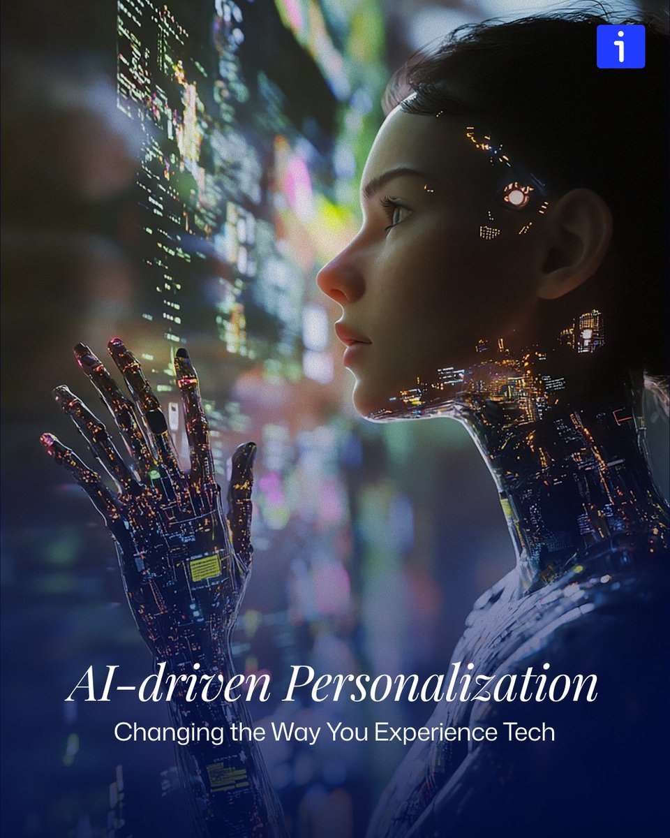 TheIntellify's tweet image. Generic experiences are out.
AI-driven personalisation is on play. Intuitive, adaptive, and built around you.

#TheIntellify #AI #TechInnovation