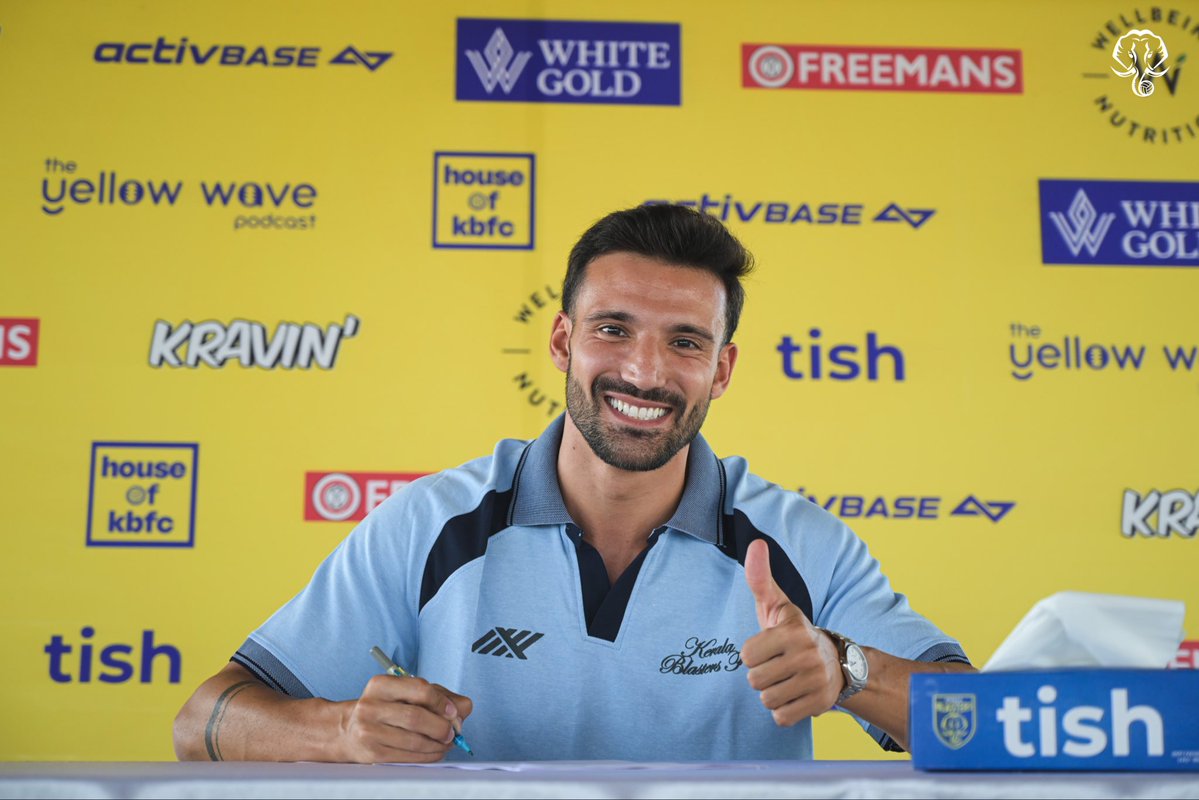 mishab_kbfc's tweet image. Welcome back Jesus Jimenez 🔥💛

#KeralaBlasters #KBFC