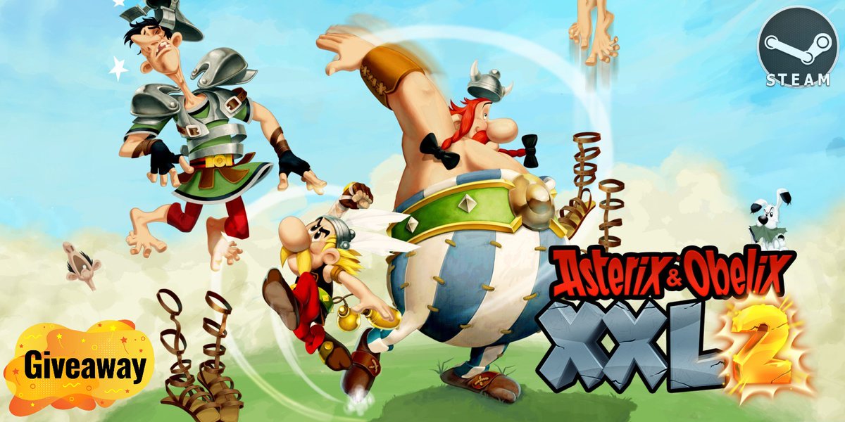🎁#GIVEAWAY - 💫"Asterix &amp; Obelix XXL 2"💫 1 x Steam Key

Steps to Enter ⬇️
👥 Tag a companion
🔄 RETWEET 
✅ FOLLOW 👉🏾 <a href="/SteamGamesPC/">Free Steam Games✨</a> <a href="/blizbling/">Blizbling</a> @MasterChef90s <a href="/PlayStationGN/">PlayStation Game News</a> <a href="/Deluxe2D/">Deluxe</a>

Winner announced 10/09/25⏰🗓
📧DM me to sponsor a giveaway like this.
#Giveaways #FreeGame