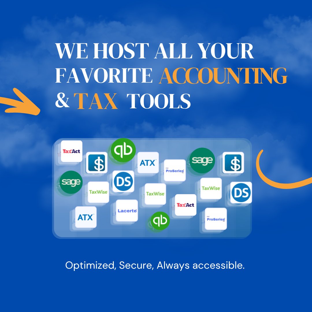 Sagenextinfo's tweet image. @Sagenextinfo  hosts leading tax and accounting apps like QuickBooks, Drake, Sage, and TaxWise, among others.  
It’s reliable, scalable, and ready for your firm.  
Link in comment 👇

#TaxSoftware #CloudMigration #AccountingTools #QuickBooks #SageHosting