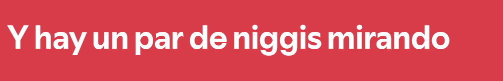 Se me sentó un niggi al lado en el metro ayuda