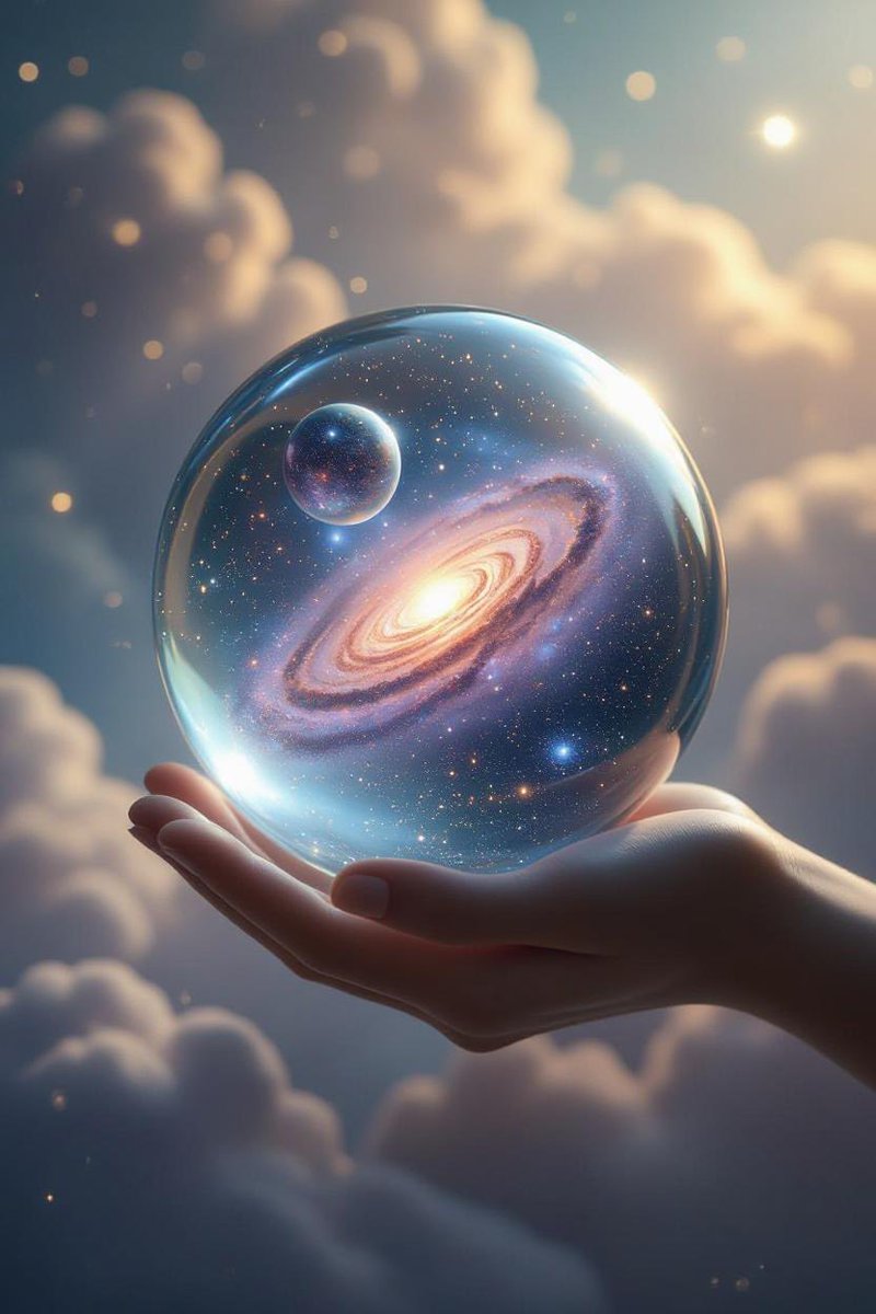 GuruBit11's tweet image. Life 💚💚

A hundred thousand million Stars make one Galaxy; A hundred thousand million Galaxies make one Universe.