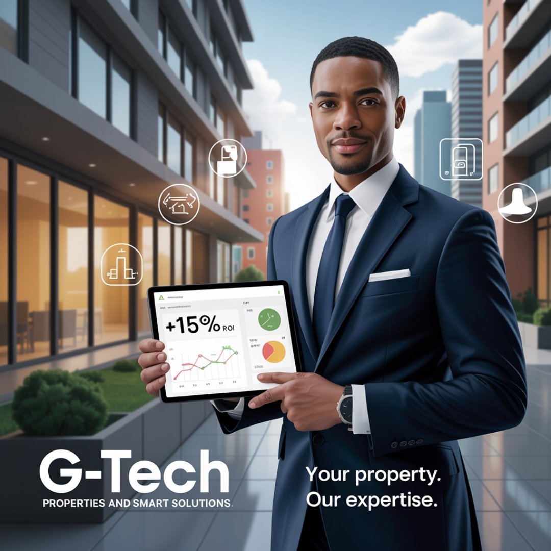 YOUR ROOF COULD BE GENERATING VALUE, NOT JUST SHADE.

At G-Tech Properties, we install solar &amp; smart solutions that make properties smarter, greener &amp; more profitable.

gtech.properties@gmail.com
wa.link/rwfnzg
 
#SolarRealEstate 
#CleanEnergy 
#GTechSolutions #Nigeria