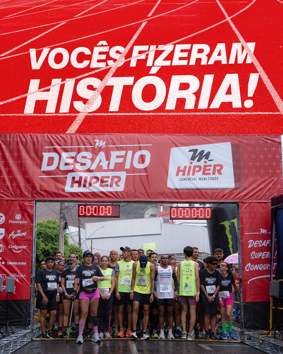 AMPLO's tweet image. Que honra fazer parte de um momento tão marcante! 

Dar suporte ao Desafio Hiper 2025, evento esportivo nas modalidades de caminhada, corrida e mountain bike promovido pelo @comercialmonlevade, foi simplesmente incrível!
