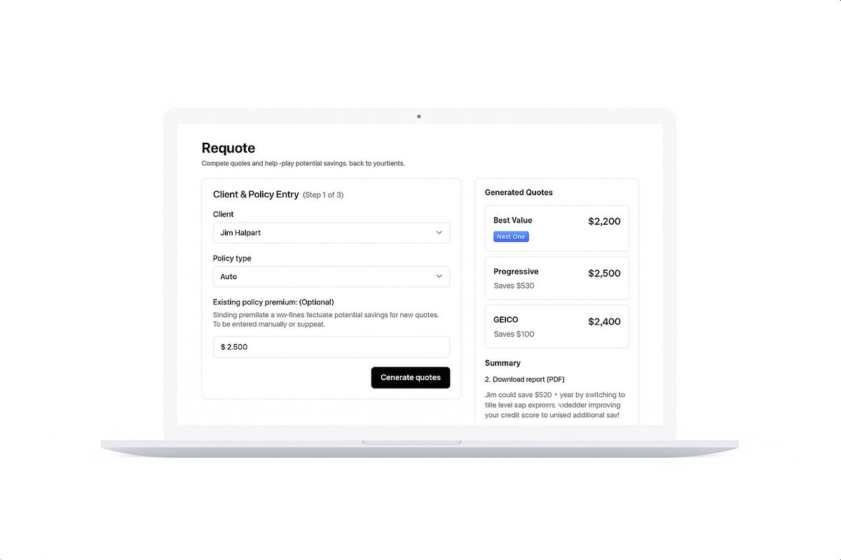 AntlerAI's tweet image. Custom-built insurance requote rater for accurate home, auto, and commercial insurance rating for your state or area. Streamline your quoting process. mylindy.com