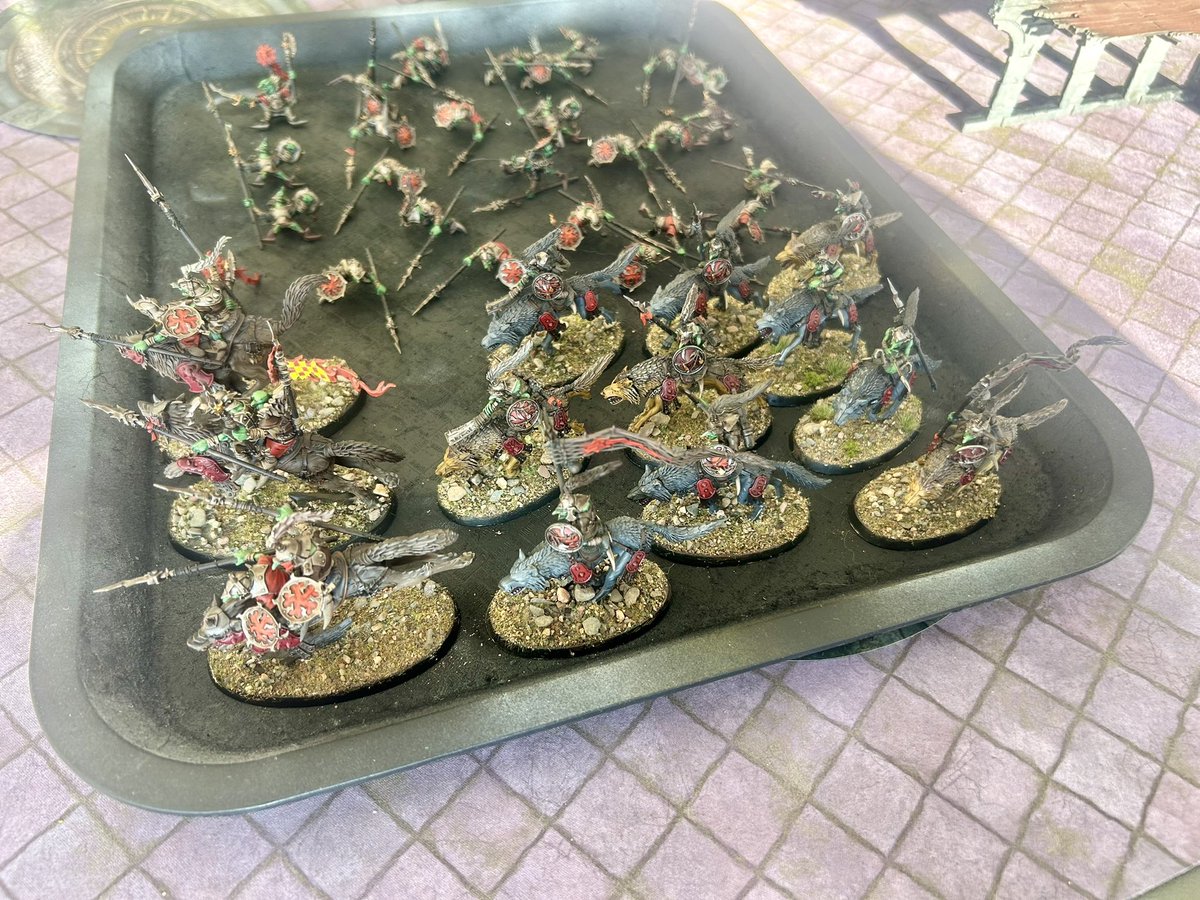 The hype is very real for this army. Just under of a week of painting has this army well and truly underway. 3-2 in the 5 games that I have played and I think I have found my next army to play for a very long time. #warhammer #Warmongers