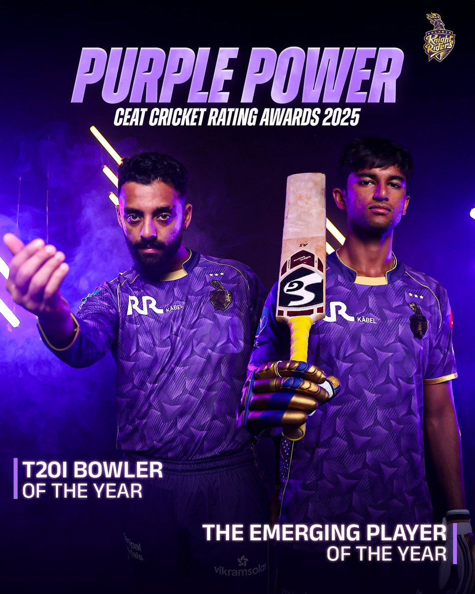 KKRiders's tweet image. The Best in the Business 💪💜💛
 
Video Courtesy: @rohitsaraiya.official/IG