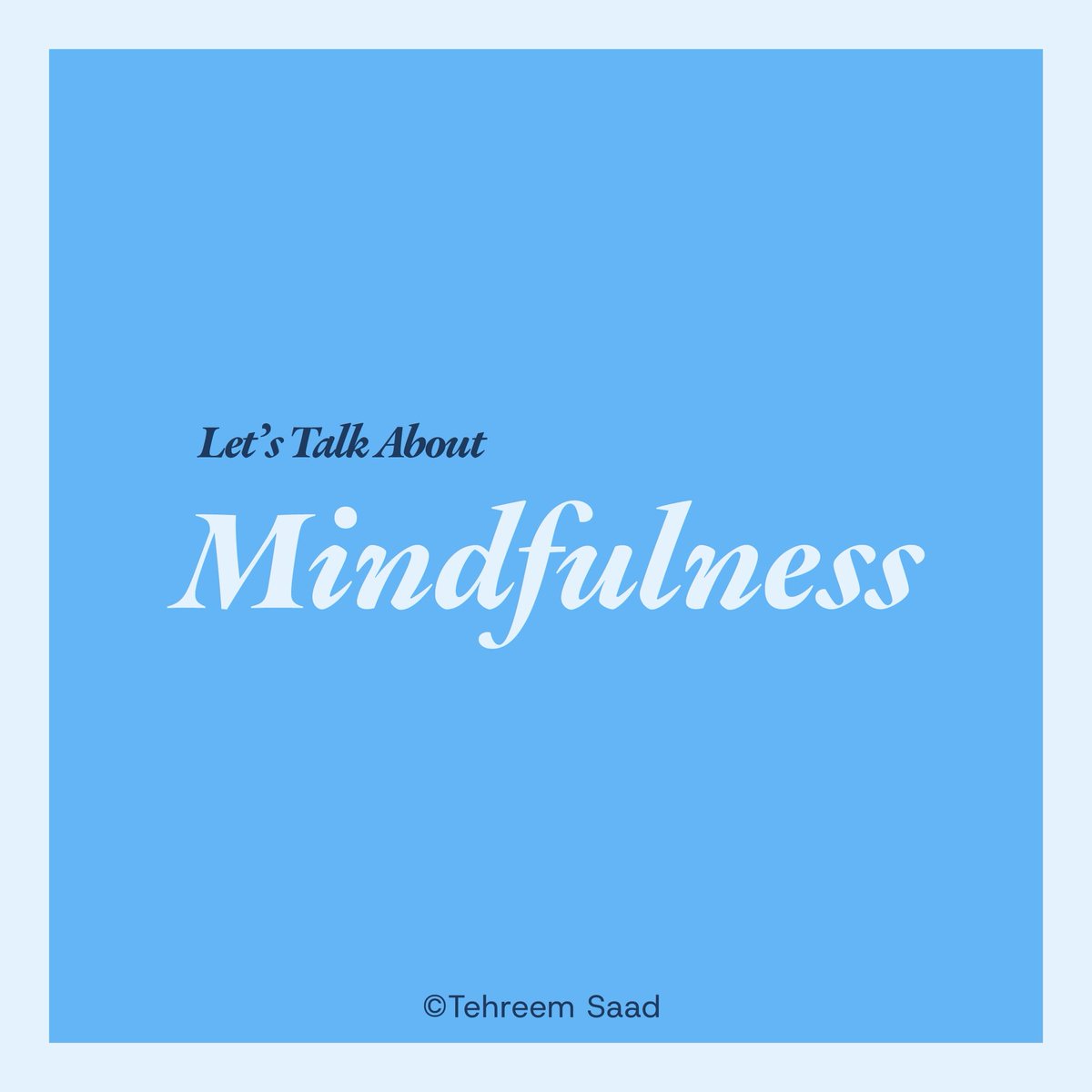 Tehreem's tweet photo. Let’s talk about mindfulness, pausing, tuning in, and finding calm in the now. 🌿

#HealingJourney #MentalHealth #WellnessJourney #AnxietyRelief #PakistaniTherapist #MentalHealthAwareness #EndTheStigma https://t.co/qUVSm6TiZs