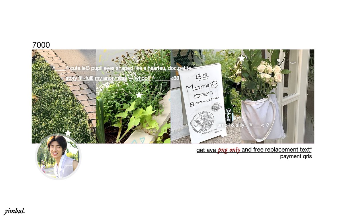 help retweet timacii ♡

hai aku bawa layout ready stock spesial cortis yang bisa kamu miliki dengan dm sebut kode di ALT 🍀