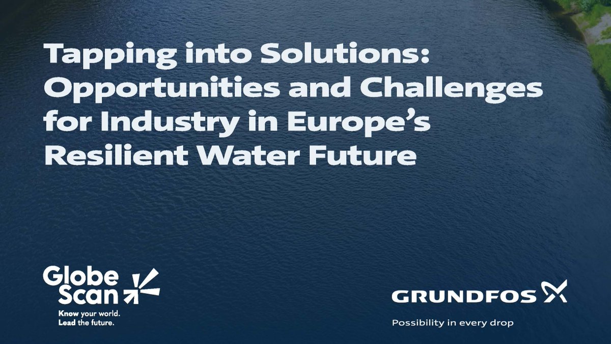 🤔 What will it take to make Europe’s Water Resilience Strategy a reality?

The new Grundfos report calls for 💧 joint business-policy action, ⚙️ harmonised standards &amp; 💶 smart incentives to build a Water-Smart Society.

📘 Read more: watereurope.eu/turning-the-eu…
