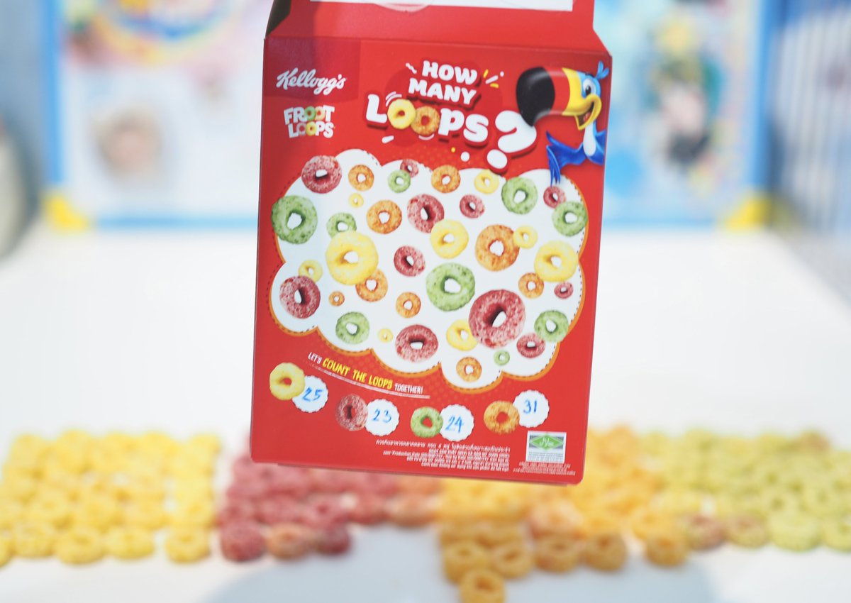 Pepiiiwee's tweet image. บ้าจี้ เอาออกมานั่งนับ 55555555  

#frootloops ❤️🧡💛💚