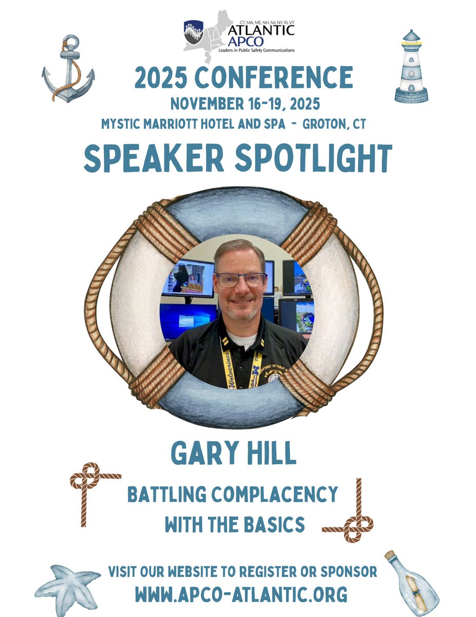 Atlantic APCO Conference – Wed Speaker Spotlight! 
From industry leaders to inspiring innovators, you’ll hear fresh insights, proven strategies, and stories that will motivate and empower everyone in the 9-1-1 community. Don’t miss engaging keynote sessions and expert Speakers!