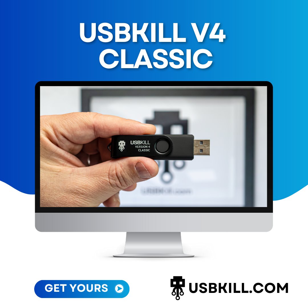 USBKill's tweet image. 🧪 No batteries, no setup. Just plug and zap. USBKill V4 Classic is the epitome of simplicity. l.usbkill.com/Xa60r 
#StressTest #HardwareTesting #USBKillV4 #USBKill #Pentesting #infosec #security #RedTeam