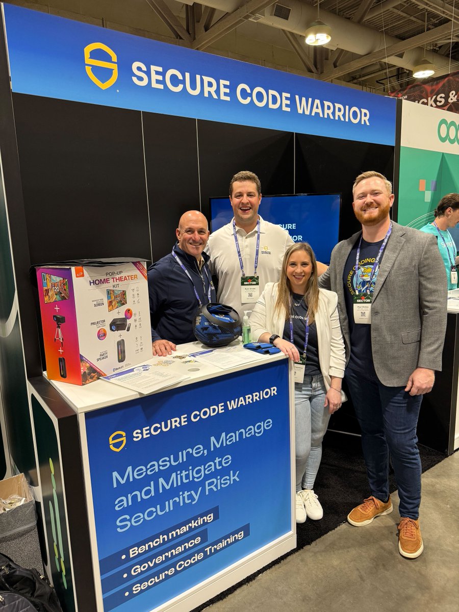 SecCodeWarrior's tweet image. 🇨🇦 That's a wrap on @BlackHatEvents #SecTor2025! Huge thanks to everyone who connected with us. What an awesome few days of learning & networking!
#Cybersecurity #AppSec