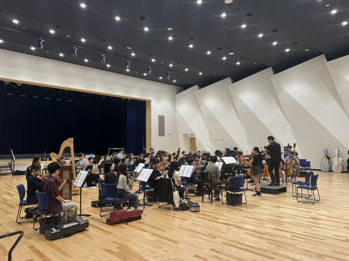 🎻リハーサルが行われました🎻

#荻原緋奈乃 さん× #タクティオケ

 4月以来の共演です！今回演奏するのはバルトークのヴァイオリン協奏曲。

横浜国際ヴァイオリンコンクール優勝記念のコンサート、みなさまぜひ応援に会場へお越しください😌✨

🎫 teket.jp/5288/57150