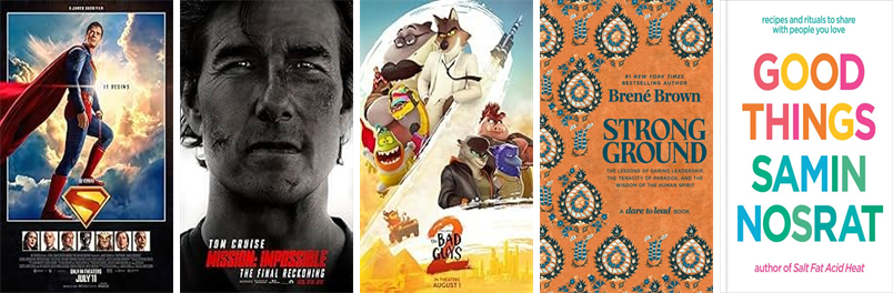 This week the Sargent Memorial Library has 35 new books and ten new movies.  New items include Superman and Mission. wowbrary.org/nu.aspx?p=6846…