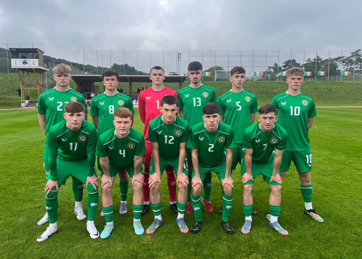 IrelandFootball's tweet image. RESULT | #IRLU17 | 🇽🇰 0-2 🇮🇪

An excellent start for our MU17s in their opening EURO Qualifier 

Joe Byrne and Ben Mahon on target for the young Boys in Green in a 2-0 win over Kosovo ☘️

Next up is Faroe Islands on Saturday

#COYBIG