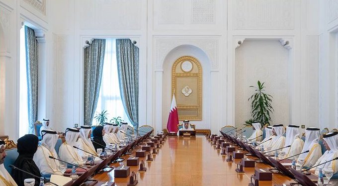 عاجل | مجلس الوزراء القطري يوافق على مشروع اتفاقية الربط السككي بين حكومتي السعودية و قطر، وفقا لبيان نشره المجلس اليوم 