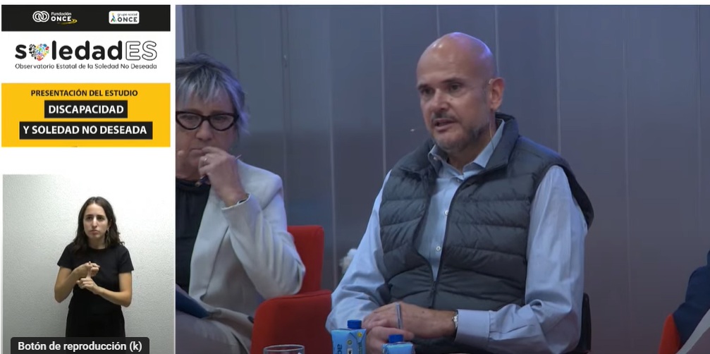 Hoy, el presidente de <a href="/COCEMFEnacional/">COCEMFE</a>, <a href="/Anxoqueiruga/">Anxo Queiruga Vila</a>, ha participado en la presentación del Estudio “Discapacidad y Soledad no Deseada” impulsado por <a href="/Fundacion_ONCE/">Fundación ONCE</a> , una iniciativa clave para visibilizar cómo la soledad afecta especialmente a las personas con discapacidad y