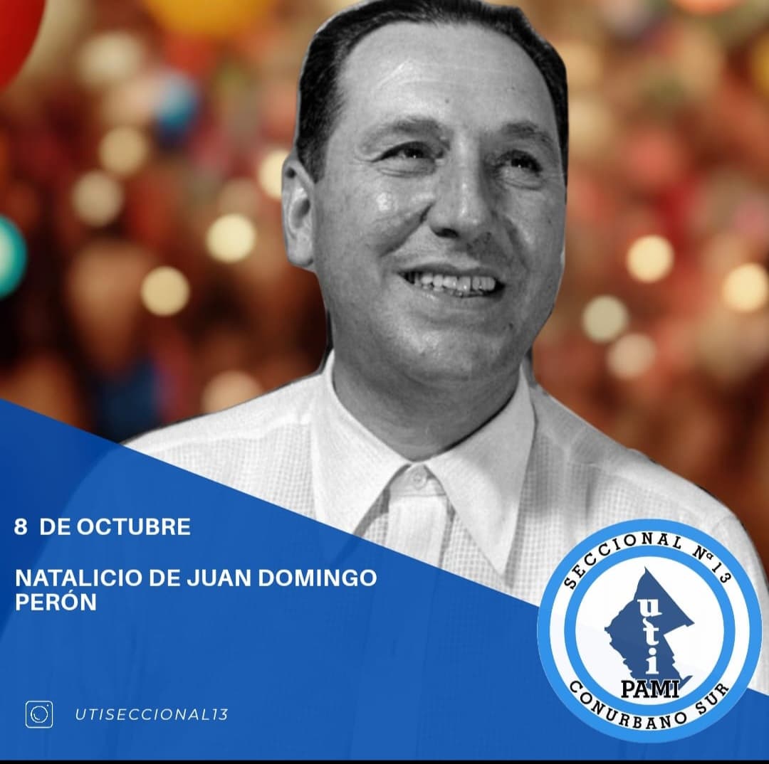 utiseccional13's tweet photo. Juan Domingo Perón fue militar, político y escritor. 

Fundador del peronismo, la única persona en ser elegida tres veces presidente de Argentina y el primero en ser electo por sufragio universal masculino y femenino. 

Más vigente que nunca. 
#UtiSeccional13 
#JuanDomingoPerón https://t.co/JRoZaBHJ0R