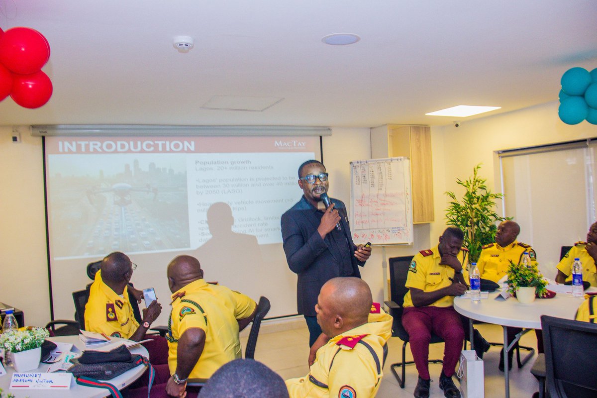 followlastma's tweet photo. #LASTMATopManagementTraining 
#Batch5
#Day3

 LEVERAGING TECHNOLOGY AND ARTIFICIAL INTELLIGENCE FOR TRAFFIC MANAGEMENT

As part of the ongoing capacity-building program for LASTMA officers, today’s session focused on Technology Advancement and the Use of Artificial Intelligence (AI) in Traffic Management.

The training highlighted how AI can enhance traffic control through data collation, predictive planning, and traffic simulation, empowering officers to make smarter, faster, and data-driven decisions.

Participants gained insights into how technology can improve real-time traffic monitoring, reduce congestion, and enhance overall service delivery to the motoring public.

This continuous training initiative is designed to equip LASTMA officers with modern tools and knowledge to manage Lagos traffic more efficiently — promoting a safer, smarter, and more connected city.

#FollowLASTMA 
@followlasg
@seunosiyemi_
@Sola_Giwa
@Mr_JAGs
@walemusa
@gm_lastma
@OlalekanOki
@lagostraffic961
@TrafficChiefNG
@lagosMOT1
@MobilePunch
@vanguardngrnews
@LeadershipNGA
@GoldmyneTV
@Gidi_Traffic